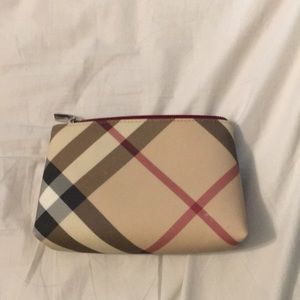 Burberry cosmetic pouch